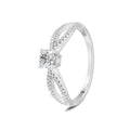 18 K White Gold