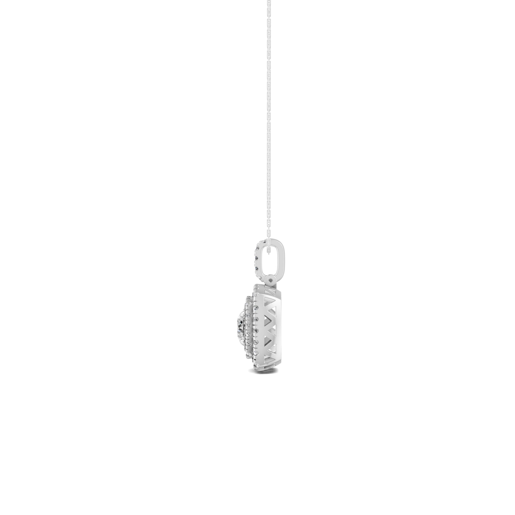 18 K White Gold