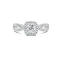 18 K White Gold