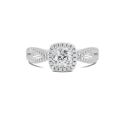 18 K White Gold