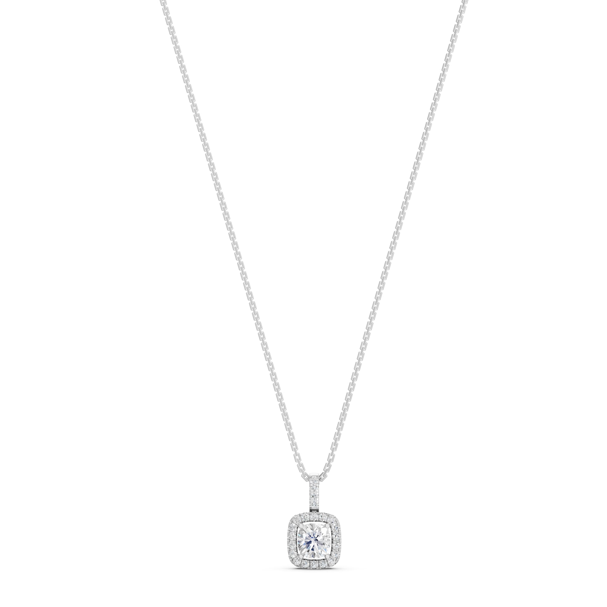 18 K White Gold