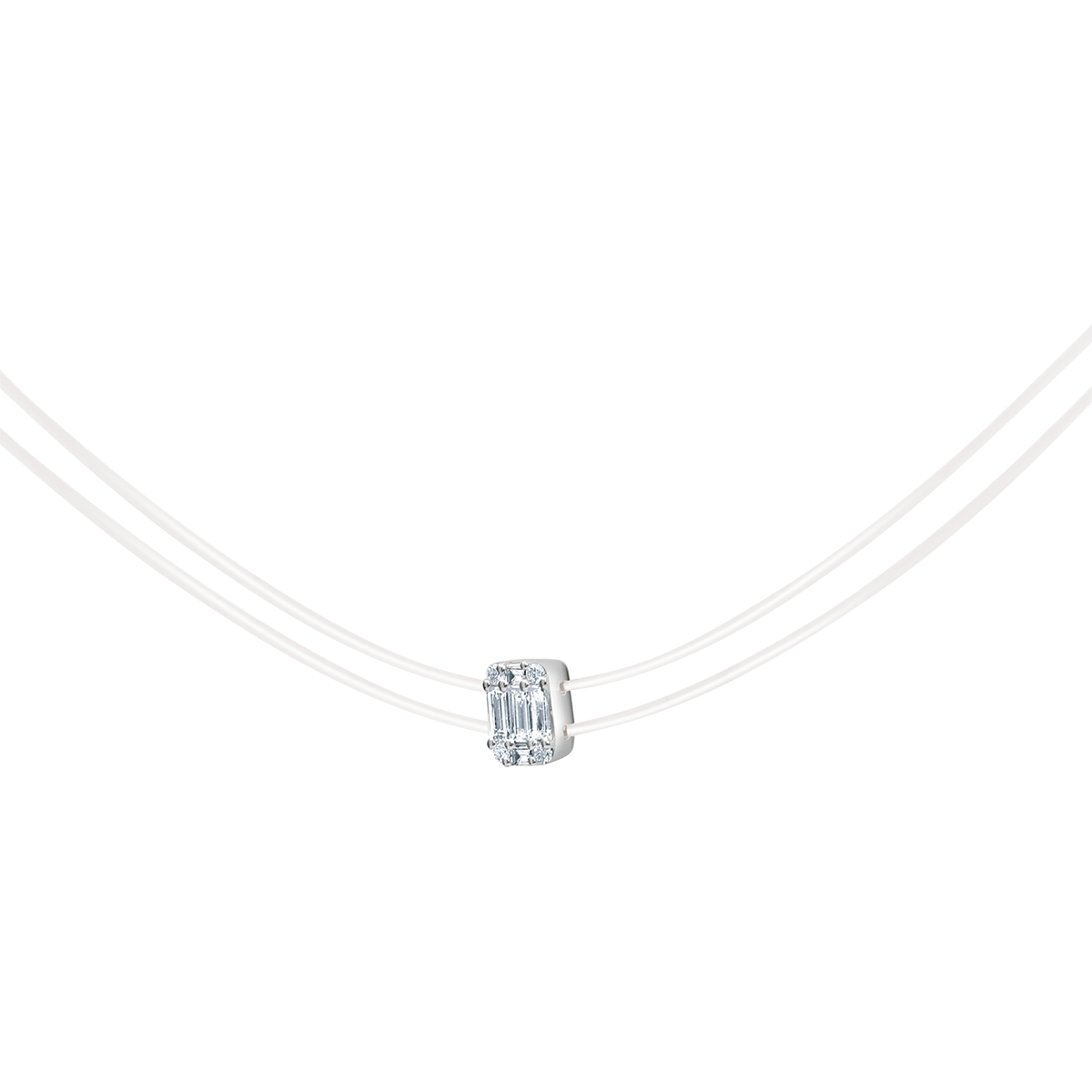 Emerald Illusion Pendant From Aura Collection