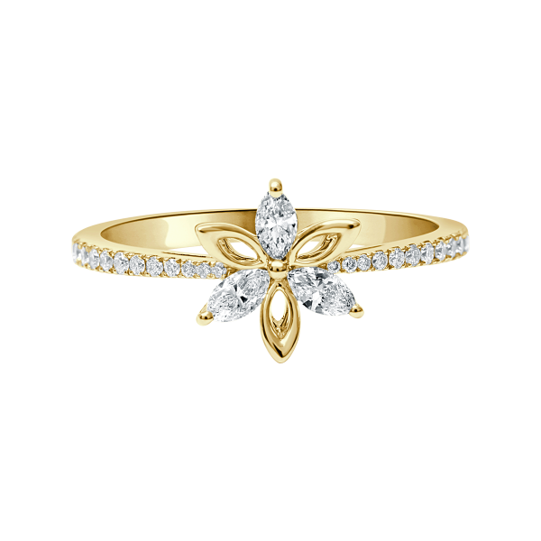 Ava© Five Marquise Diamond Ring