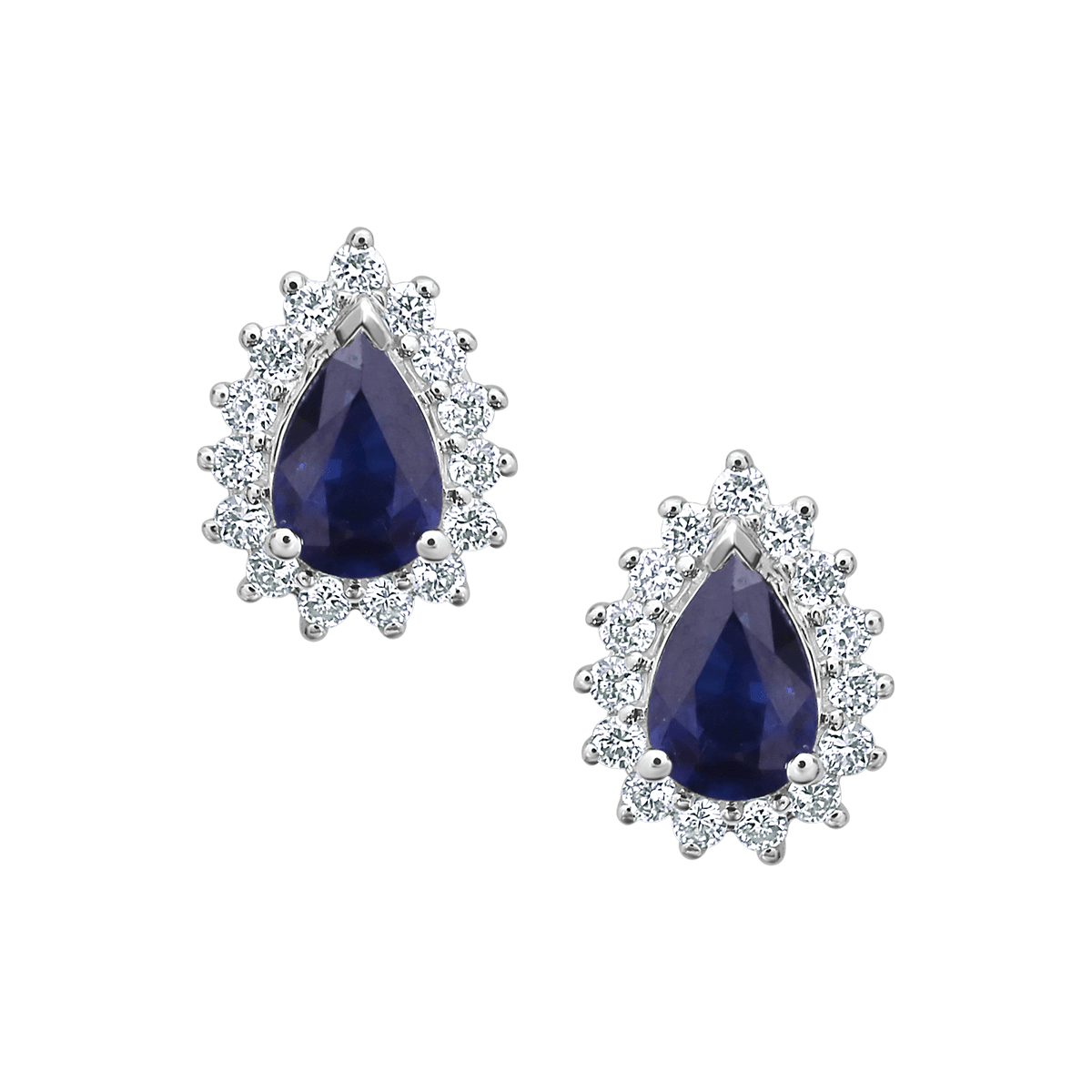 Pear Gemstone Diana Earring From Precious Collection