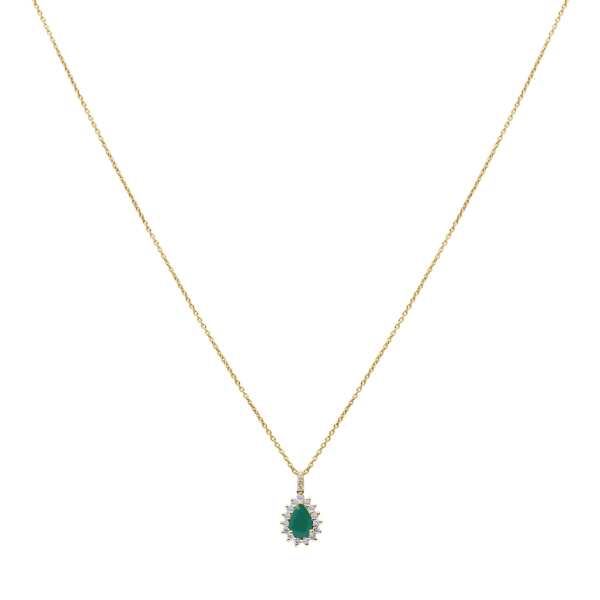 Pear Gemstone Diana Pendant From Precious Collection