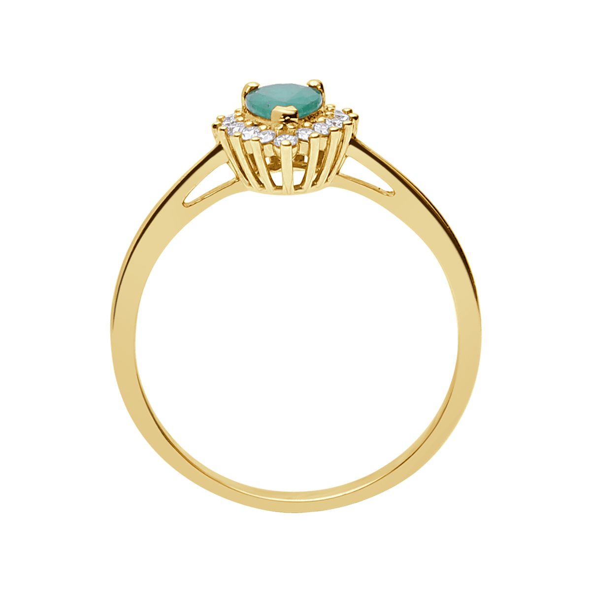 Pear Gemstone Diana Ring From Precious Collection