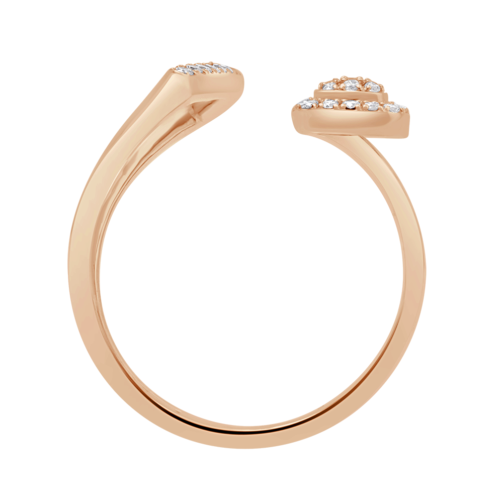 Winged Cushion Halo Illusion Diamond Ring From Gap Collection