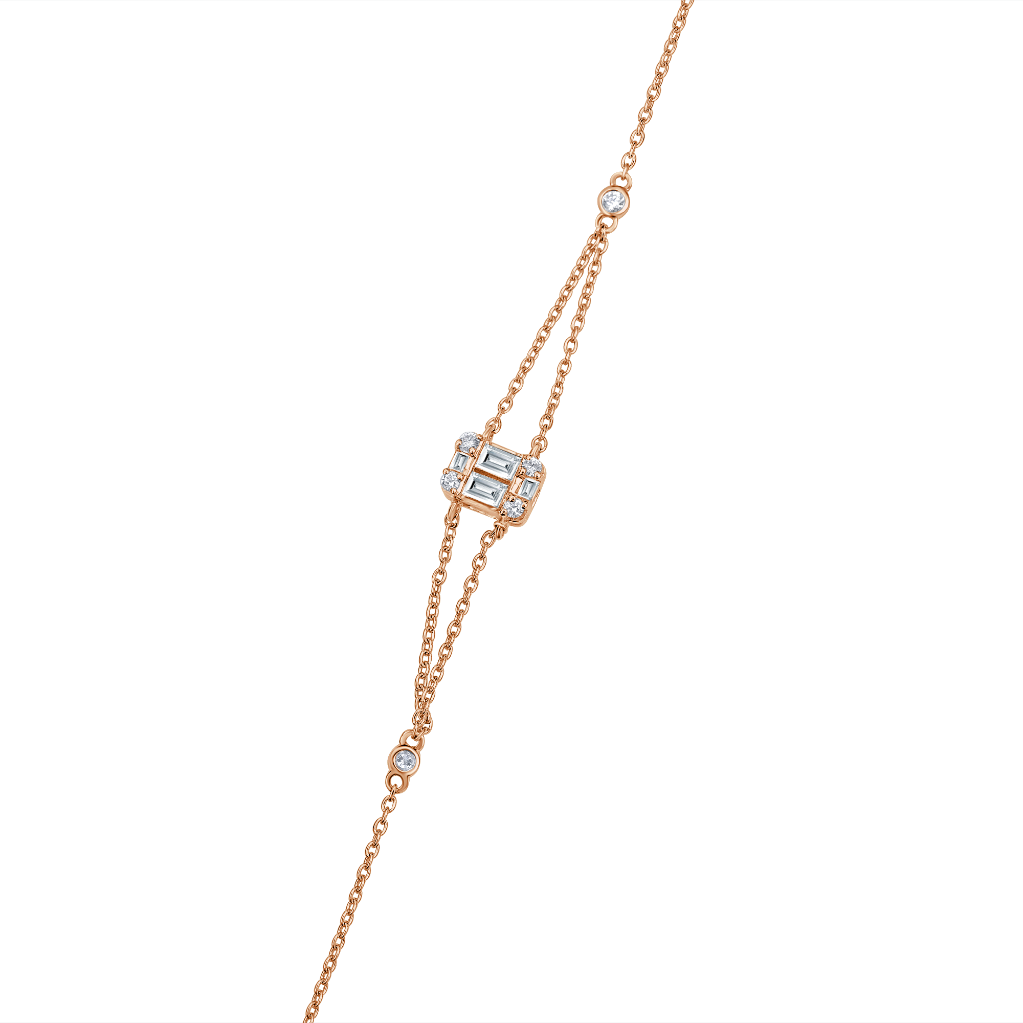 Je© Emerald Illusion Classic Diamond Bracelet