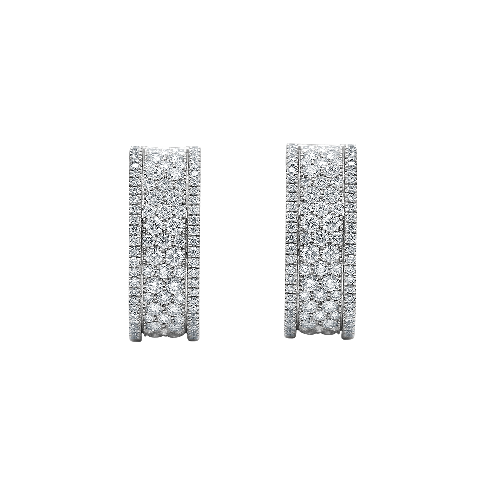 Lumière© Diamond Hoop Earrings