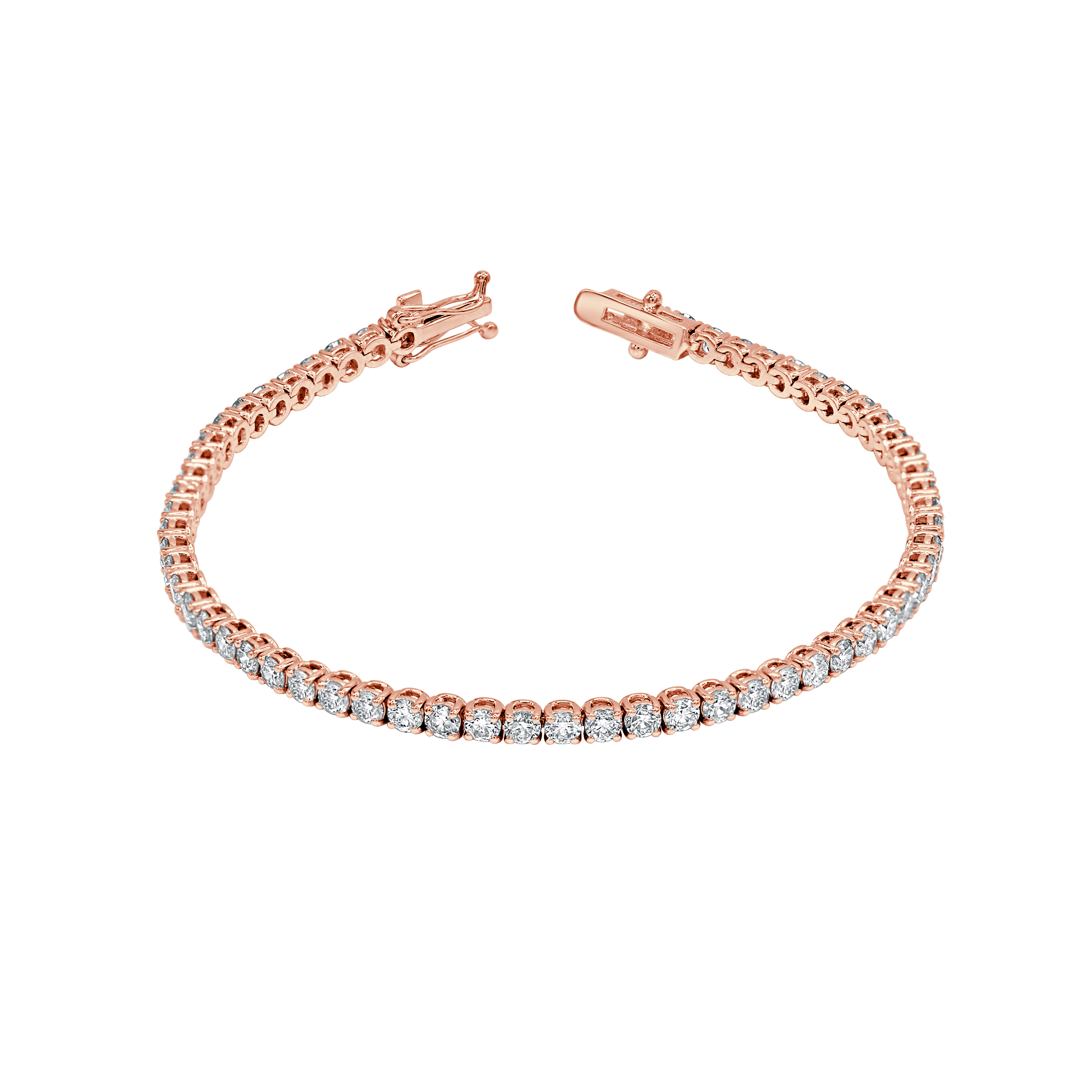 Classic Diamond Tennis Bracelet (5.30 cts)